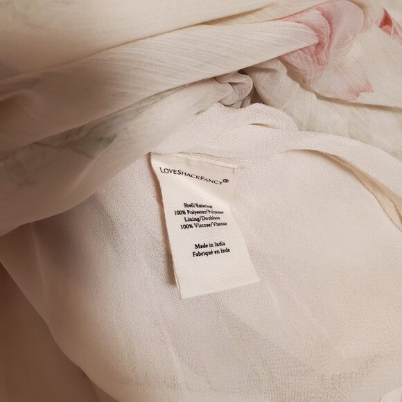 LoveShackFancy Noni Dress in Magnolia Tea 4 - Picture 7 of 9